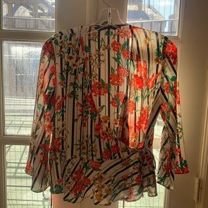 Zara Basics Wrap Top